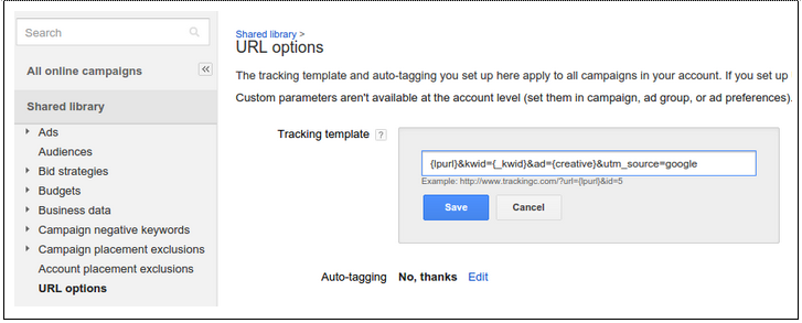 How to upgrade your URLs - AdWords Help