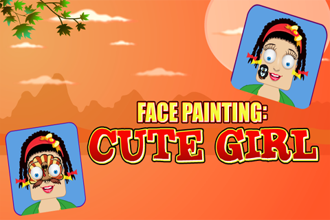 Face Painting : Cute Girl