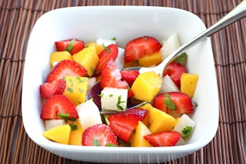 Strawberry Mango Jicama Salad