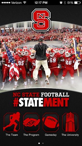 NC State Football Kricket App