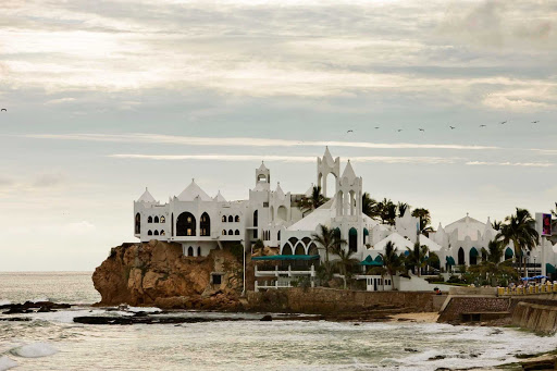 Valentino's and the Fiestaland Complex in Mazatlan.