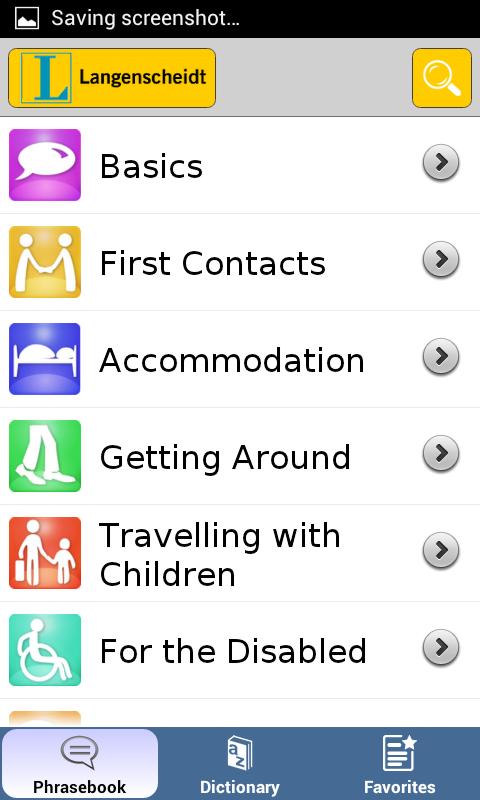 Italian talk&amp;travel Screen 2
