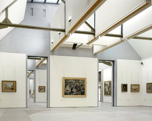 La galerie impressionniste avant l'inauguration du musée d'Orsay