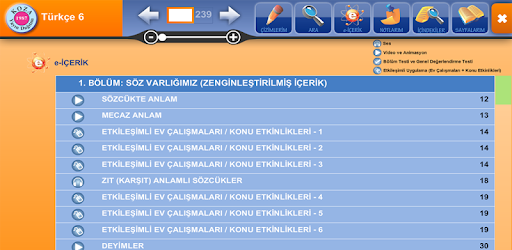 Изображения Türkçe 6 KOZA Z-Kitap на ПК с Windows