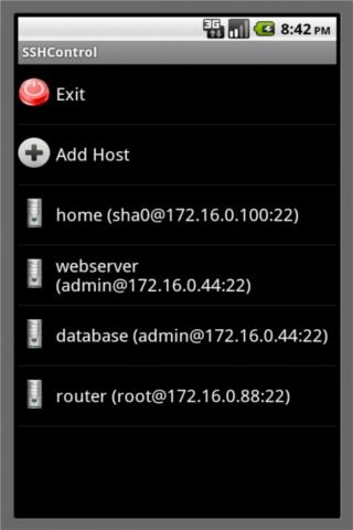 SSHControl for Galaxy S3
