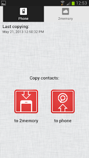 Free Download 2memory - contacts backup APK for Android