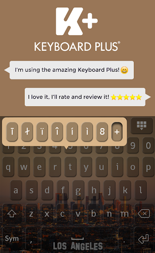 【免費個人化App】洛杉矶键盘主题-APP點子