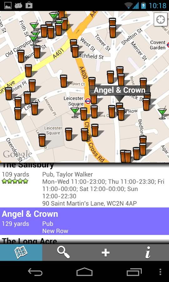 Find Pubs &amp; Bars - Android Apps on Google Play
