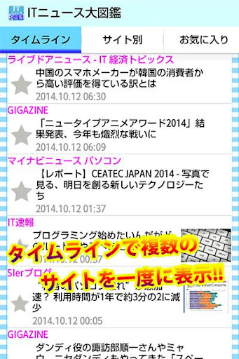 ITニュース大図鑑 ～Web上のIT情報を手軽に入手～
