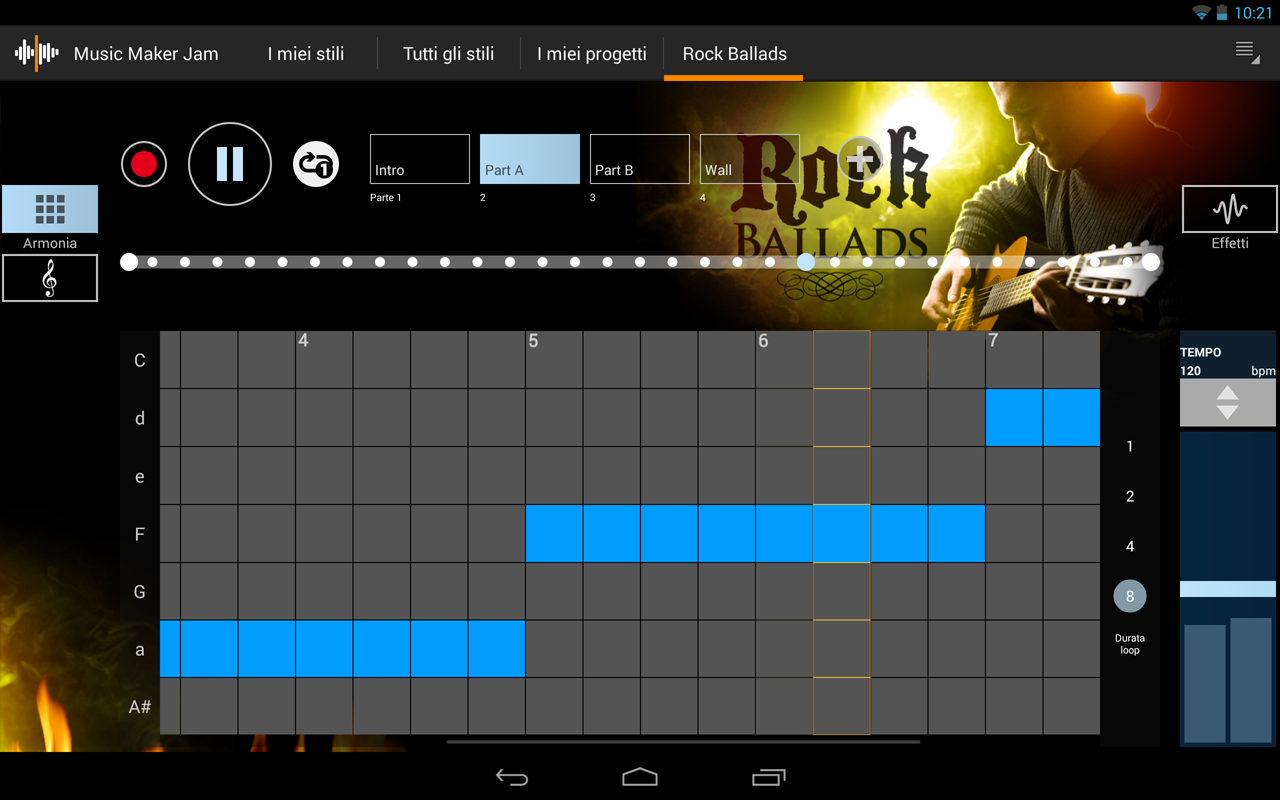  Android   Music Maker Jam, crea musica a livelli professionali gratuitamente!