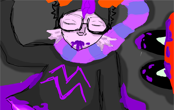 Awww, Kanaya. You made a mess.