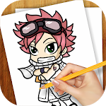 Cover Image of डाउनलोड Learn To Draw Fairy Tail Manga 3.01 APK