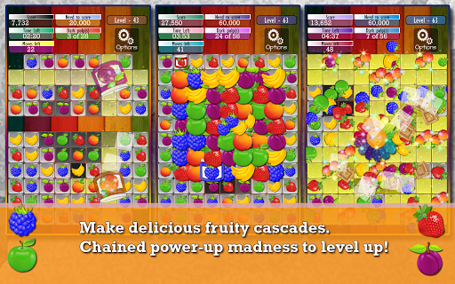 【免費休閒App】Fruit Drops - Match three game-APP點子