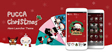 Pucca Christmas Atom Theme APK