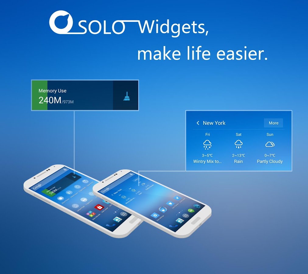 Solo Launcher ★KitKat UI★ - screenshot