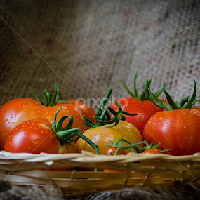 Tomatoes by Fitria Ramli - Artistic Objects Still Life