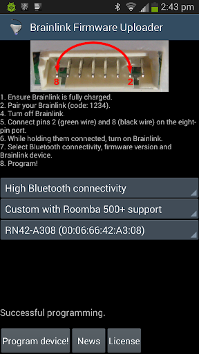 Brainlink Firmware Uploader