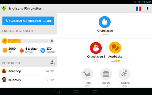 Duolingo: Sprachkurse umsonst Screenshot