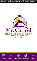 MT CARMEL CHURCH OF GOD APK Screenshot Thumbnail #1