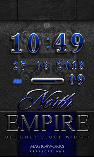 North Empire Digital Clock