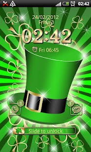 Download St Patricks Day GO Locker thm APK for PC
