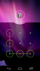 AppLock Theme Aurora screenshot 1