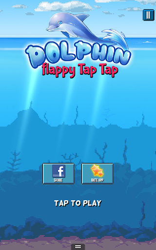 【免費休閒App】Dolphin Game Flippy Tap Fish-APP點子