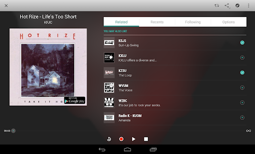 TuneIn Radio Pro - screenshot thumbnail