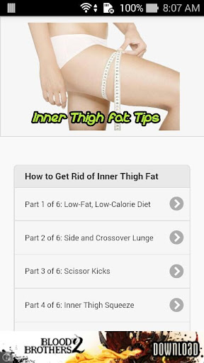 Inner Thigh Fat Tips