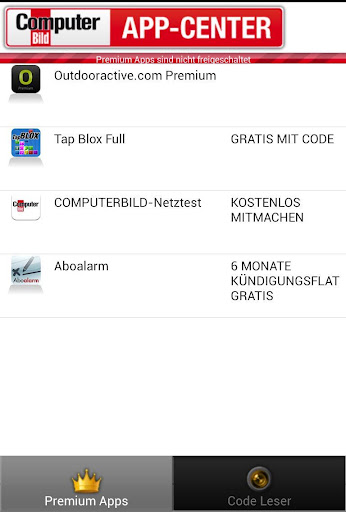 COMPUTERBILD App-Center