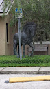 Horse Statue On Hutchison