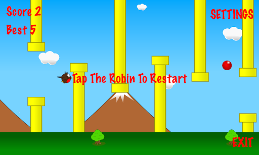 【免費動作App】Simple Flappy Robin-APP點子