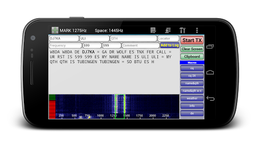 DroidRTTY - RTTY for Ham Radio