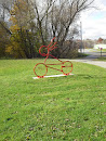 Bike Path Sculpture