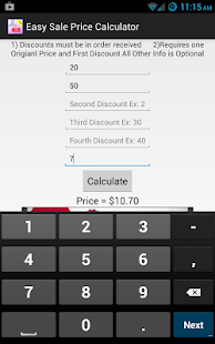 How to install Free Sale Price Calculator lastet apk for pc