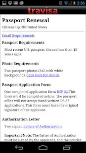 Travisa Visa Screenshots 3