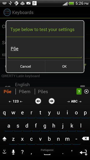 Portuguese Keyboard for iKey