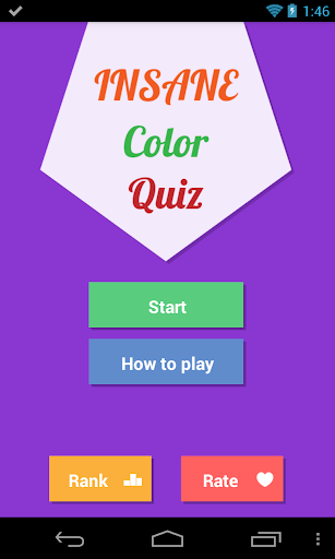 Insane Color Quiz