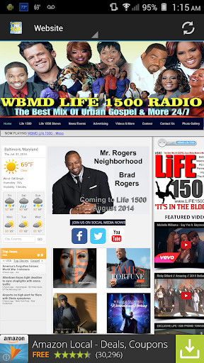 【免費音樂App】WBMD - Life 1500 Radio-APP點子