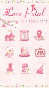 免費下載個人化APP|Love Petal GO Launcher Theme app開箱文|APP開箱王