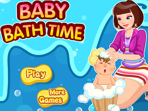 Cute Kids Bath Time Game