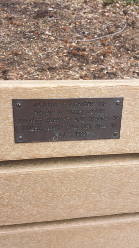 Clary Memorial Bench