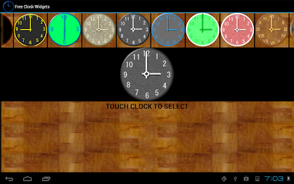 Free Clock Widgets poster 3
