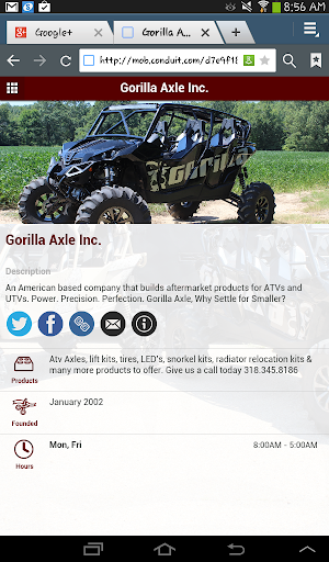 【免費工具App】Gorilla Axle Inc-APP點子