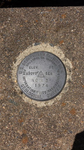 USGS Elevation Marker NC 3