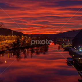 Mesmerizing Sunset by Johannes Mikkelsen - Landscapes Sunsets & Sunrises