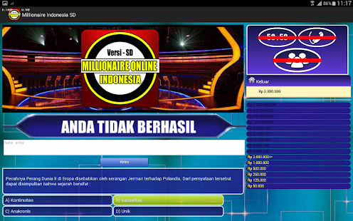 How to get Millionaire Indonesia SD 1.3 apk for android