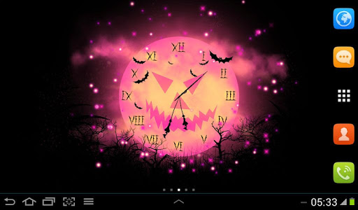 【免費個人化App】Halloween Clock-APP點子