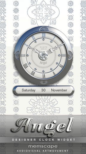 ANGEL Designer Clock Widget