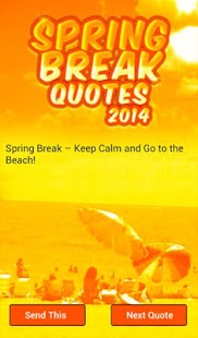 Lastest Spring Break Quotes APK for Android